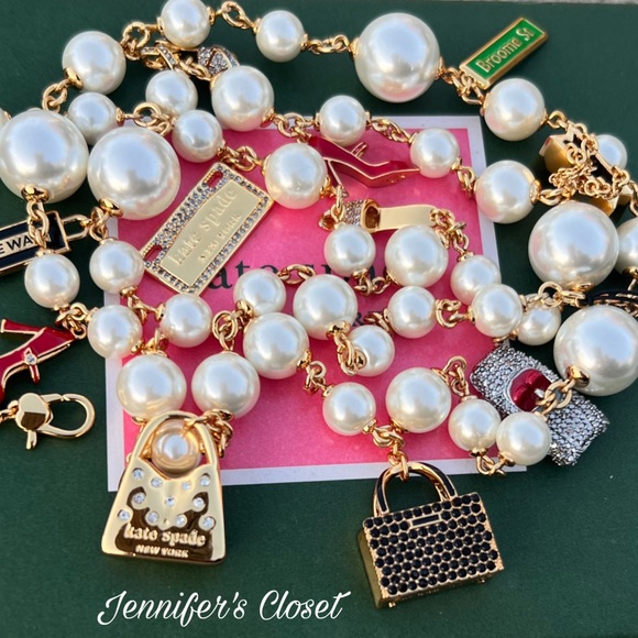 Kate Spade New York Statement Charm Necklace - Picture 5 of 6